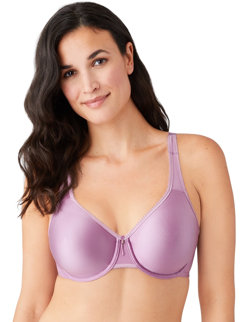 Wacoal Basic Beauty Seamless Underwire Bra NWOT Purple 855192 Size 40DD Size 40E